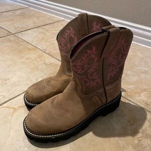 Ariat woman’s fat baby boots